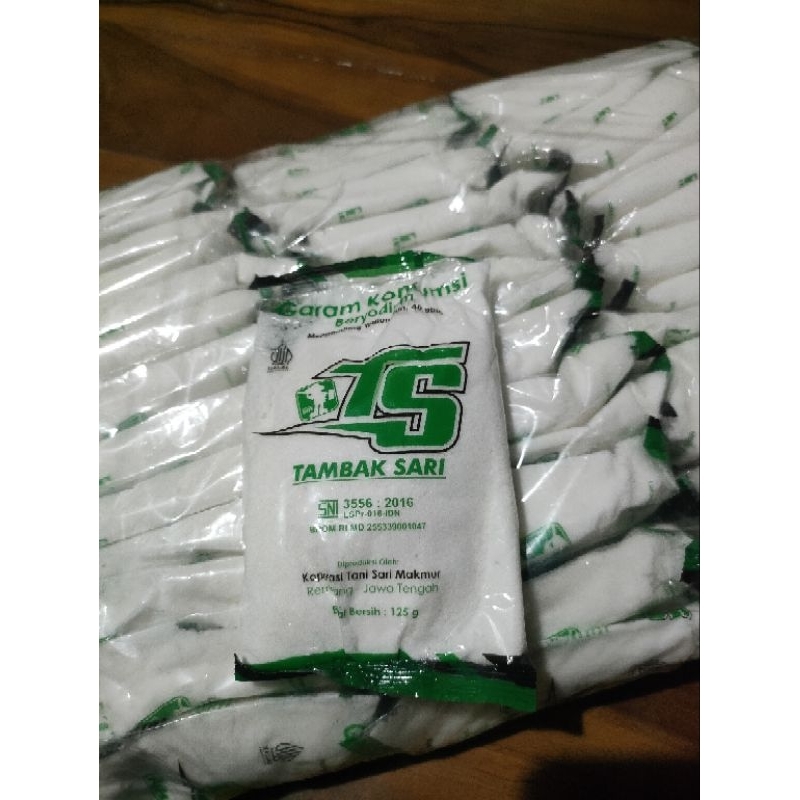

promo Garam halus beryodium isi 8 pcs ( kemasan 125 gram )
