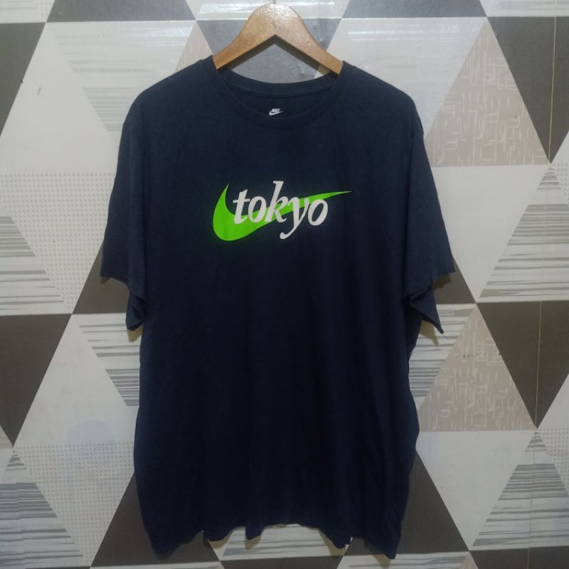 Tshirt Nike Big Logo Navy