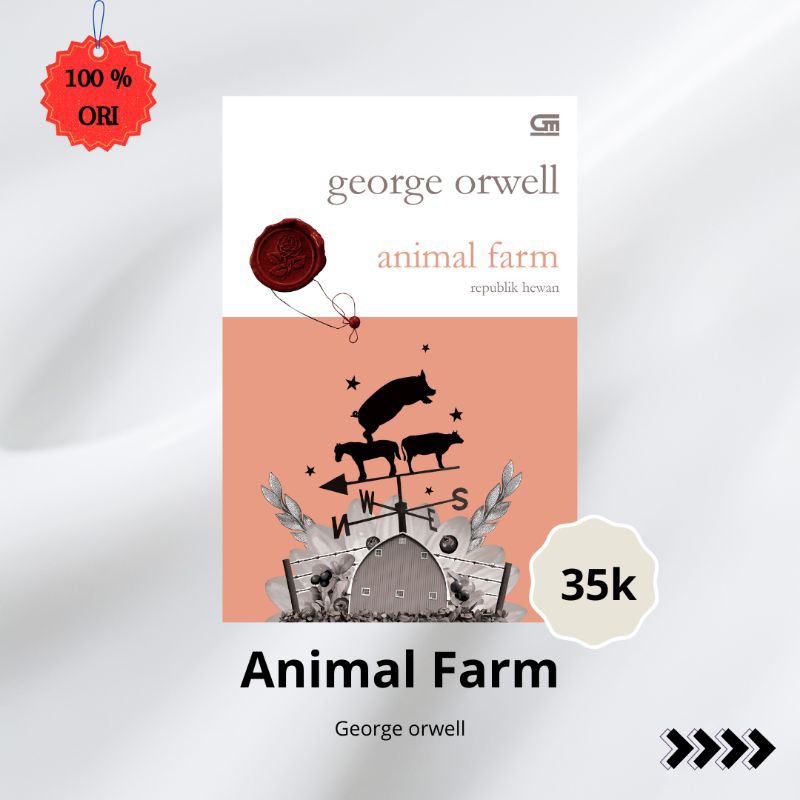 preloved Novel Animal farm ori