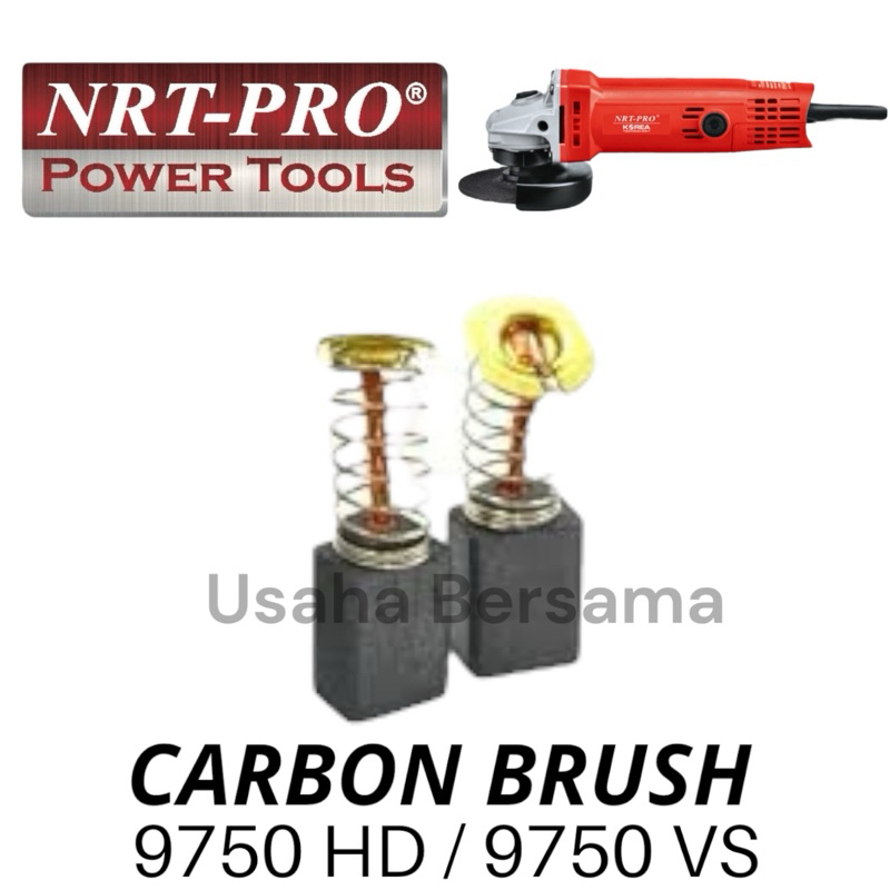 NRT-PRO CARBON BRUSH GERINDA 9750 HD / 9750 VS / KUL KOLBOSTER NRT PRO GERINDA 9750 HD / 9750 VS