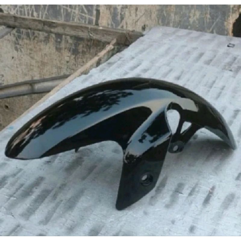 SPAKBOR DEPAN MX KING  2021 HITAM GLOSY