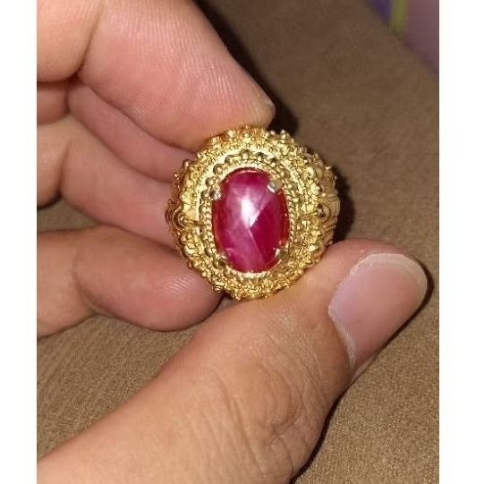 Ruby burma belang serat junder