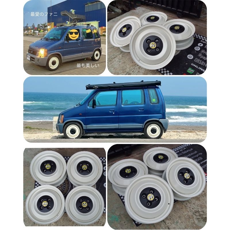 velg monoblock R14 pcd 4x100