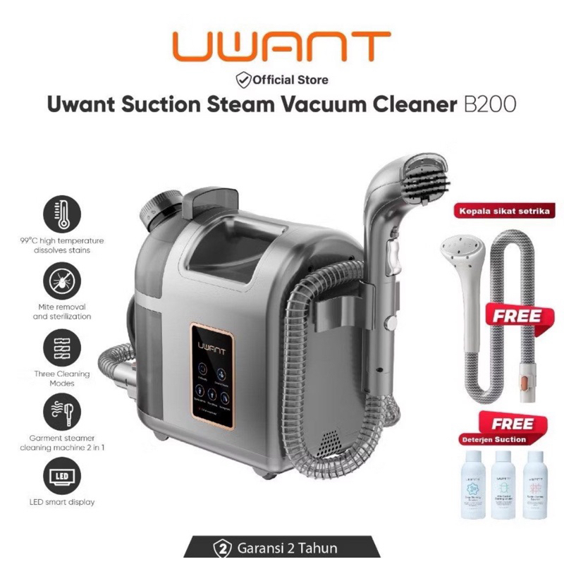 Uwant B200 Wet Vacum Cleaner Steam Spot