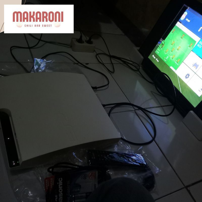PS3 Playstation 3 Sony SLIM Firmware Terbaru + TV Digital 24 Inch