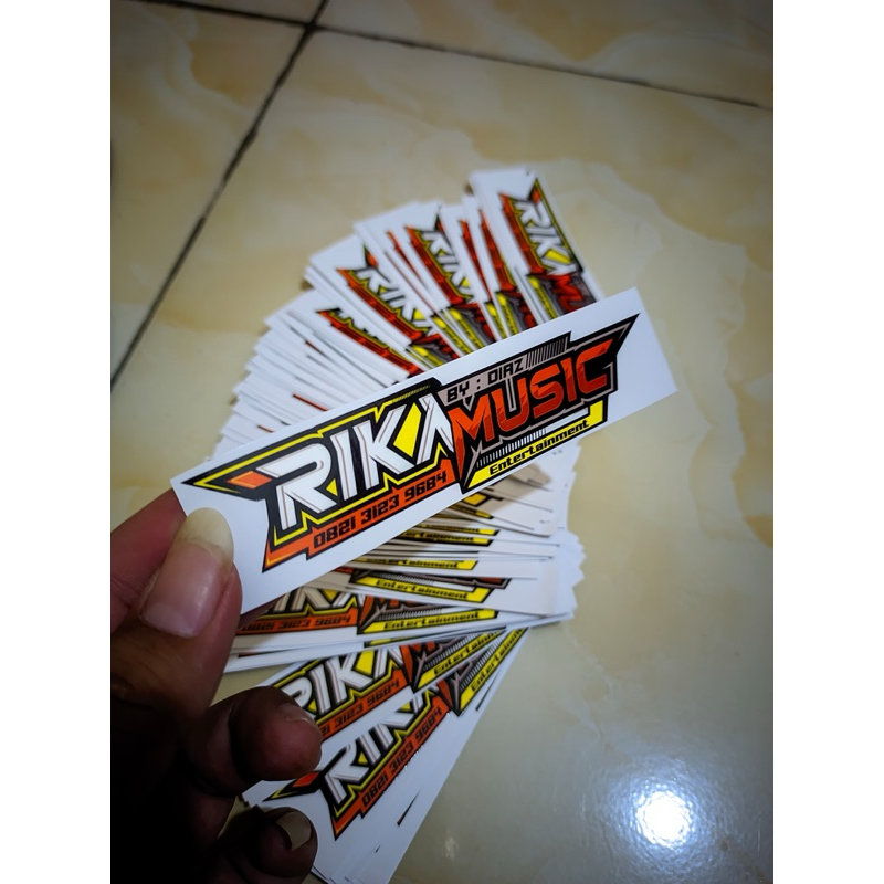 

Sticker vynil printing uk A3 (khusus file siap cetak ,request desain ada admin)