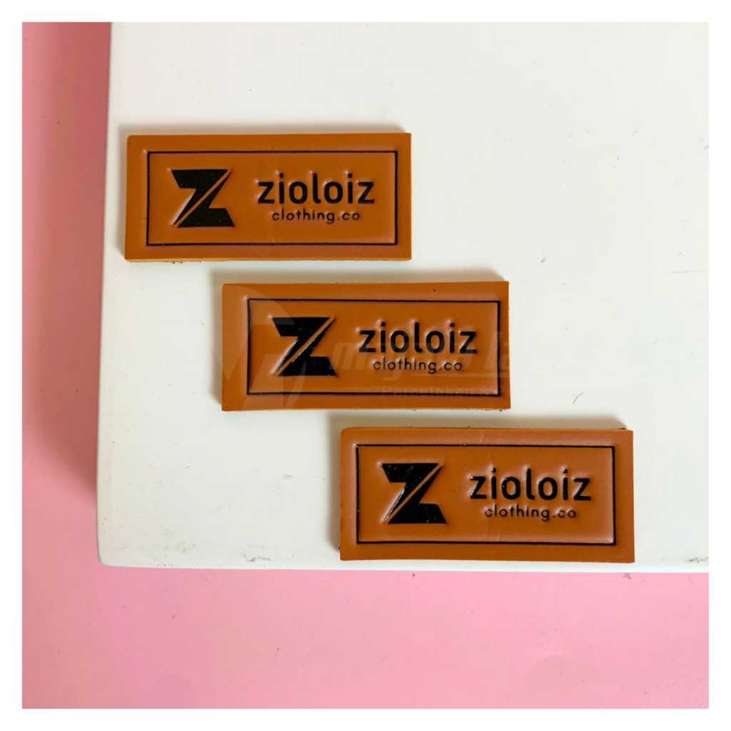 label kulit imitasi label pakaian