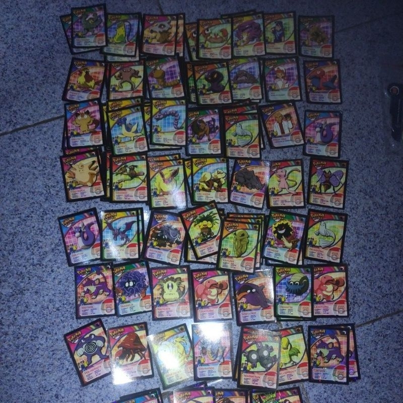 Kartu pokemon attack jadul kwartet 10pcs