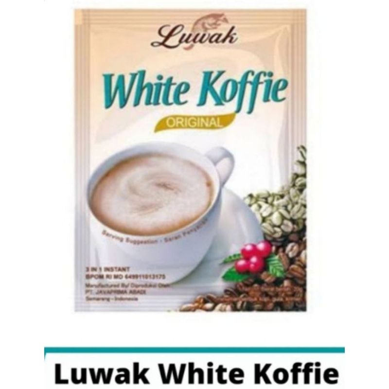 

LUWAK WHITE KOFFIE KOPI LUWAK MURAH 20 GR