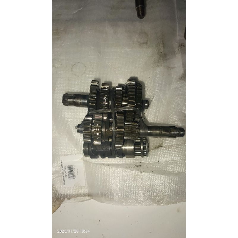 gigi rasio/gearbox f1zr full clutch