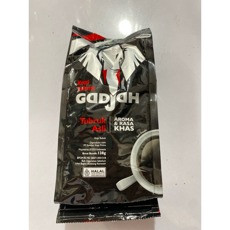 

kopi Gadjah bubuk 138g