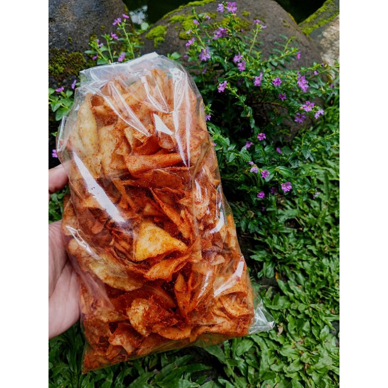 

Kripset pedas gurih 100%