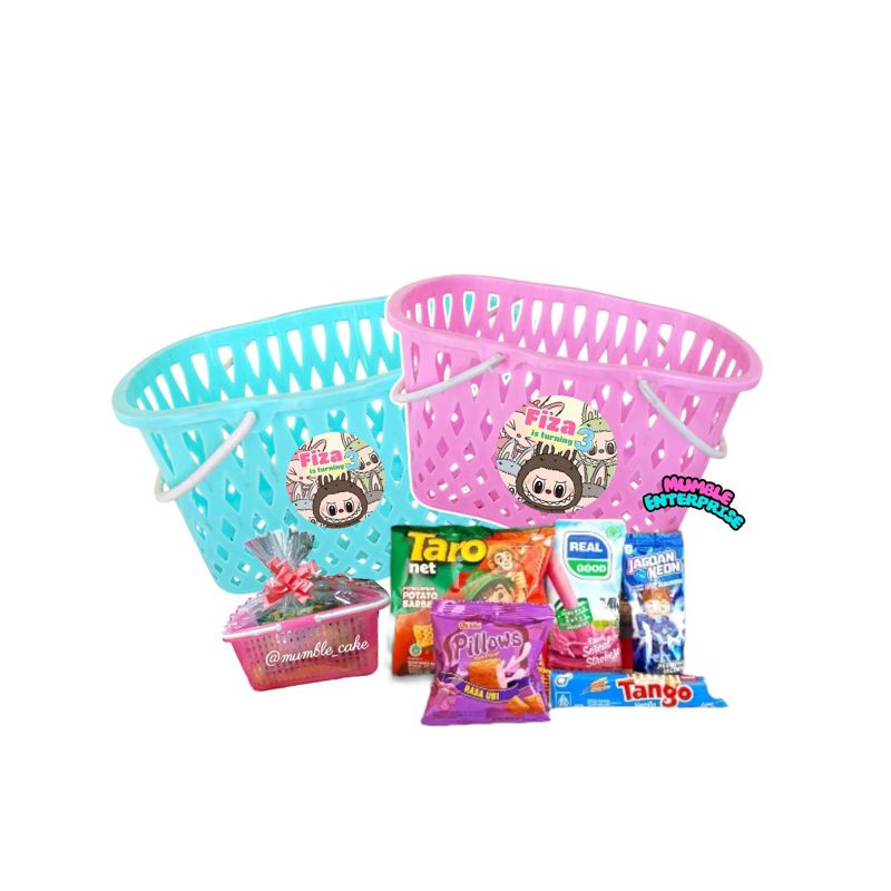 

22 set keranjang melody & 5 snack