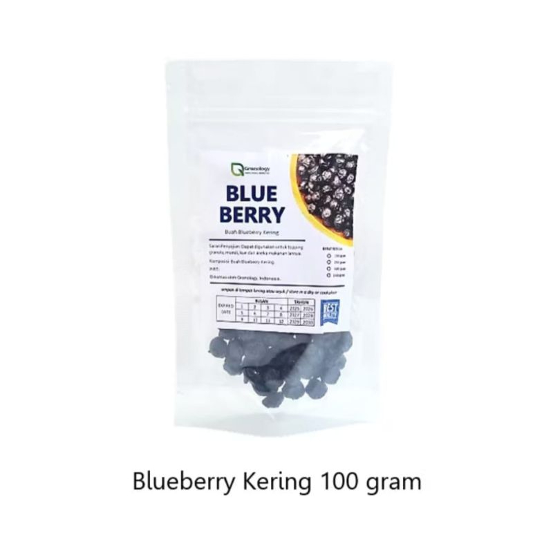 

Dried Blueberry / Blueberry kering 100gr