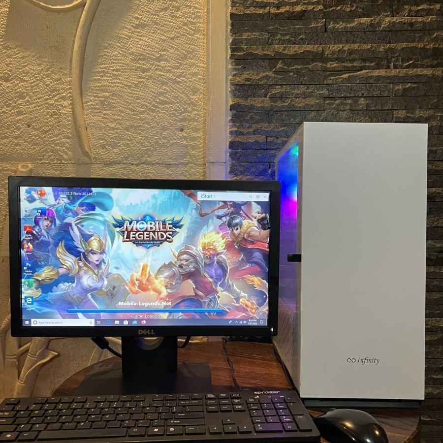 pc rakitan core i5 gen 11 Fullset Monitor Ssd 256