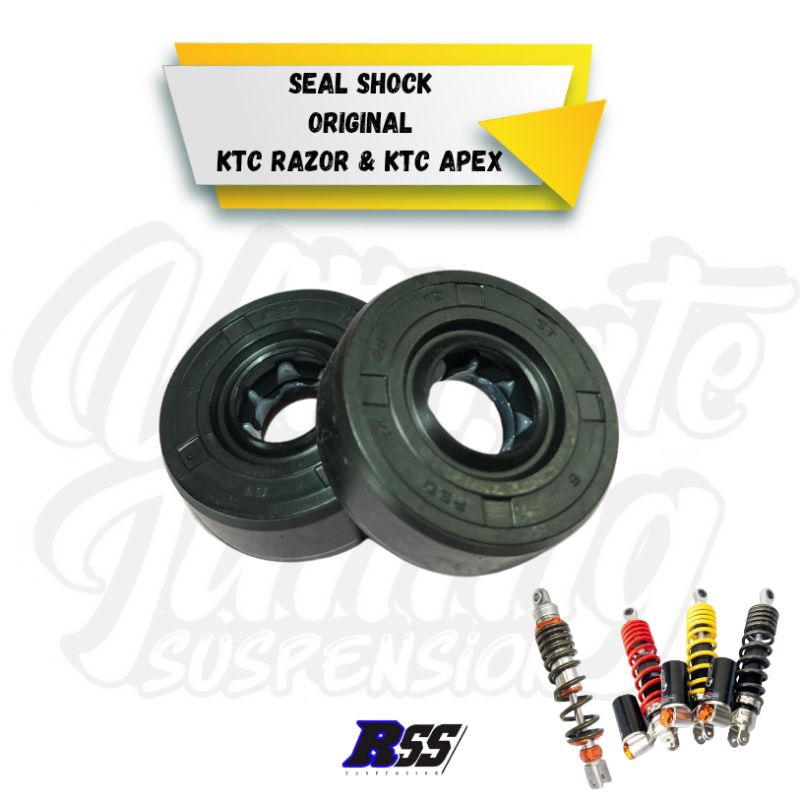 seal shock KTC razor, KTC apex original by rss suspension