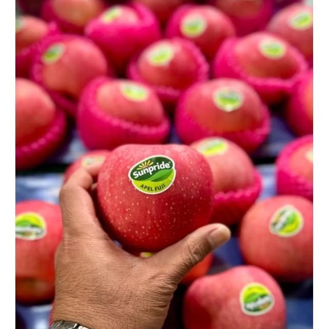 

Buah Apel Fuji Sunpride Mutu Terbaik Jual Per 1 Dus Karton