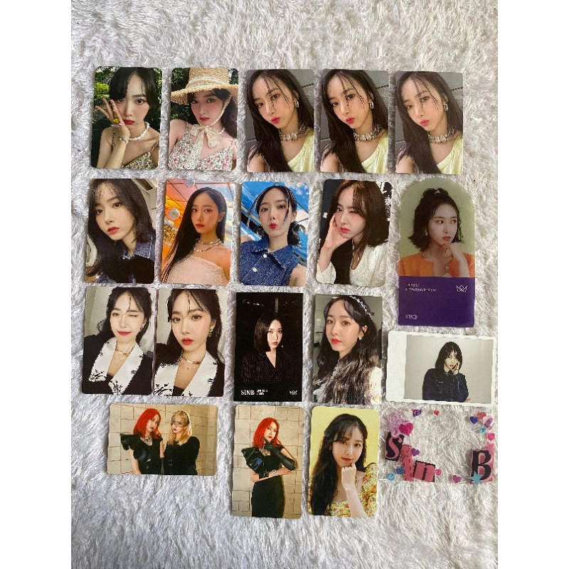 photocard sinb viviz gfriend official