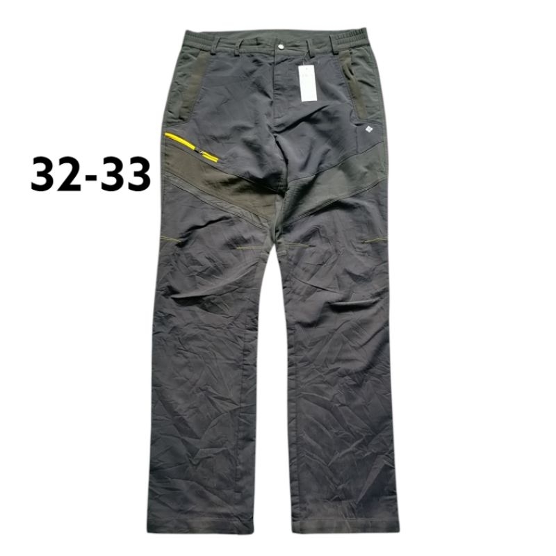 Columbia size 32-33 celana outdoor second celana gunung bekas celana pendaki original olahraga treni