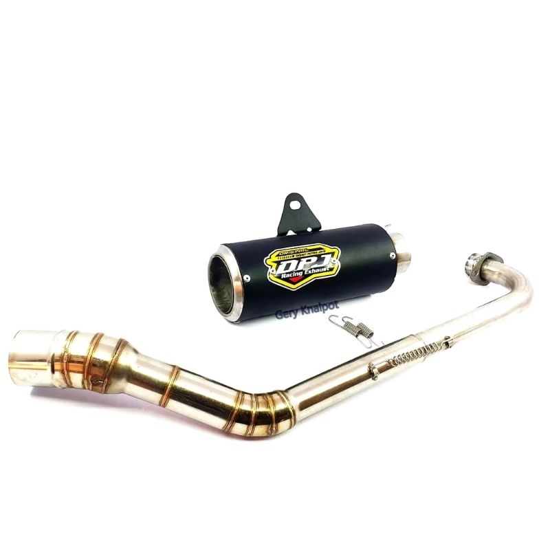 Knalpot DPJ bebek kolong karisma Supra125 Blade Kirana kph Revo abs