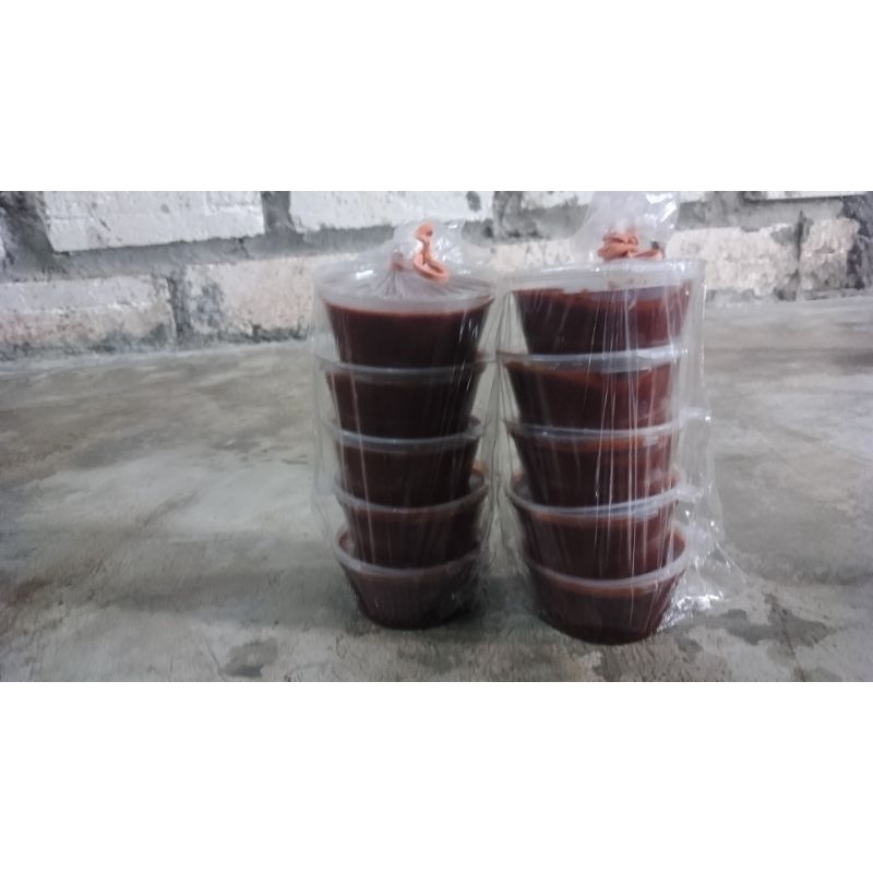 

Petis Ikan Bandeng. 1 Plastik isi 5.