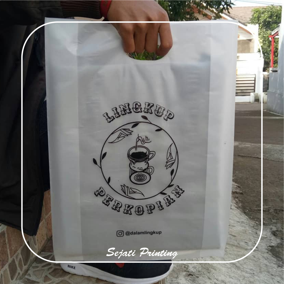 

(Isi 100pcs) Plastik Sablon Murah HD Lipat Plong 30 x 40cm , FREE DESAIN - SEJATIPRINTING