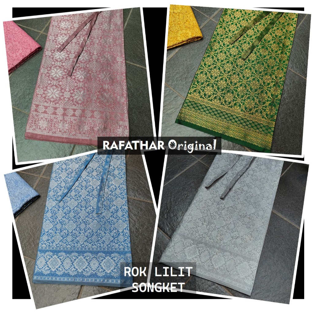 TERLARIS Rok Lilit Songket Modern Rok Songket Palembang Rok Songket Lilit Songket Rok Songket