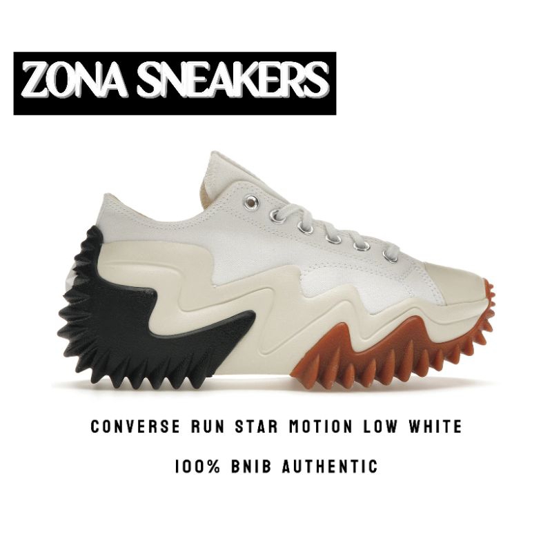 Sepatu Converse Run Star Motion Low White