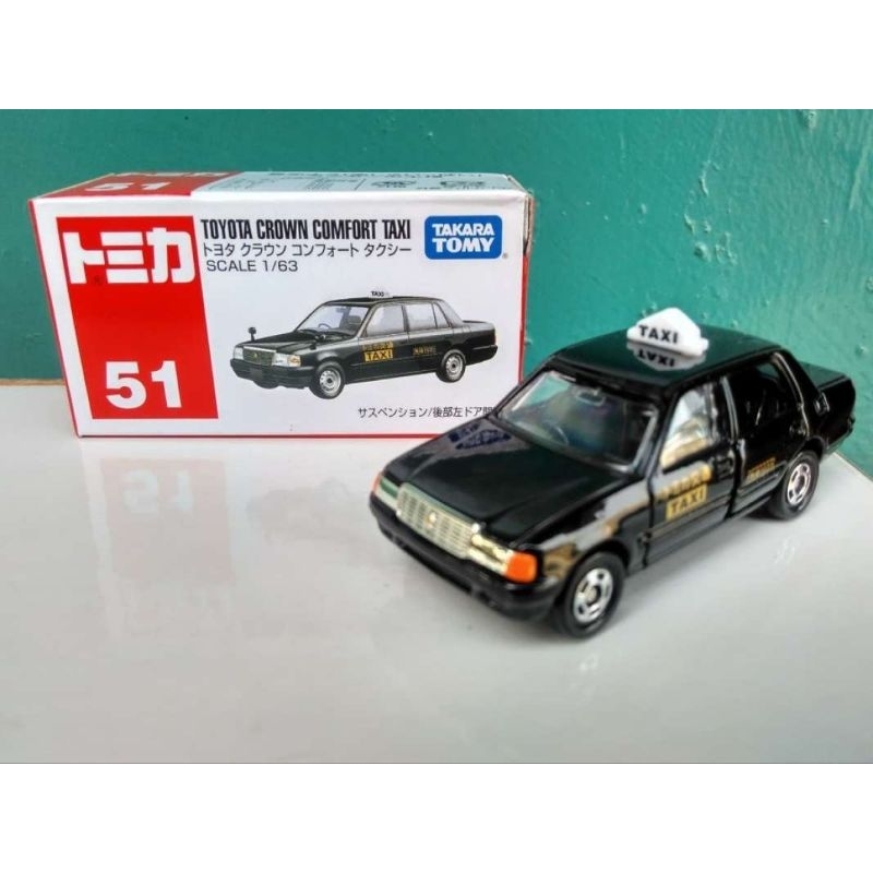 Tomica 51 Toyota Crown Comfort Taxi (segel)