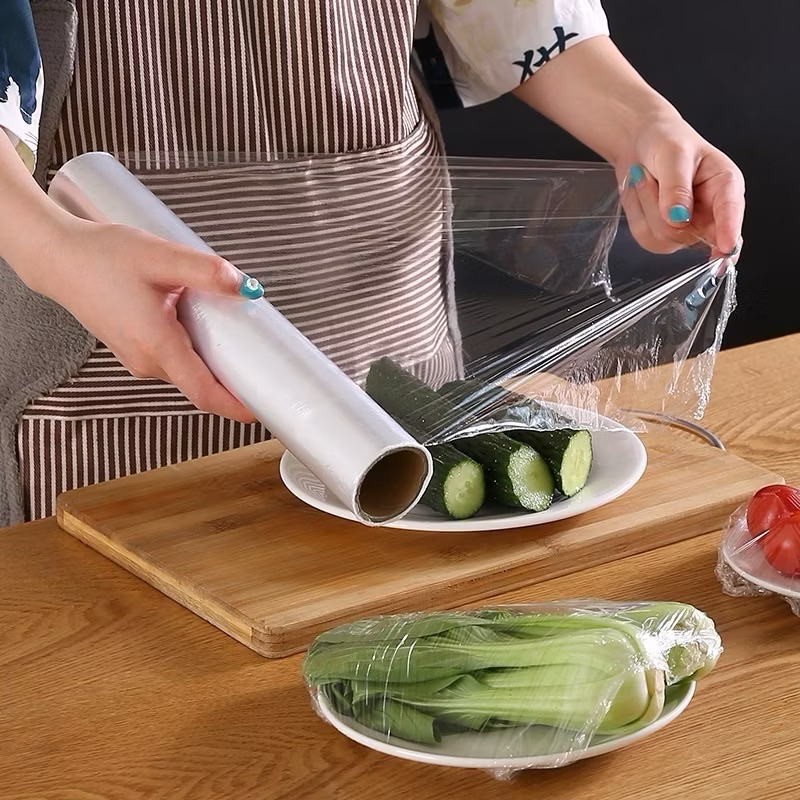 PLASTIK WRAP BUAH PEMBUNGKUS MAKANAN 10mtr
