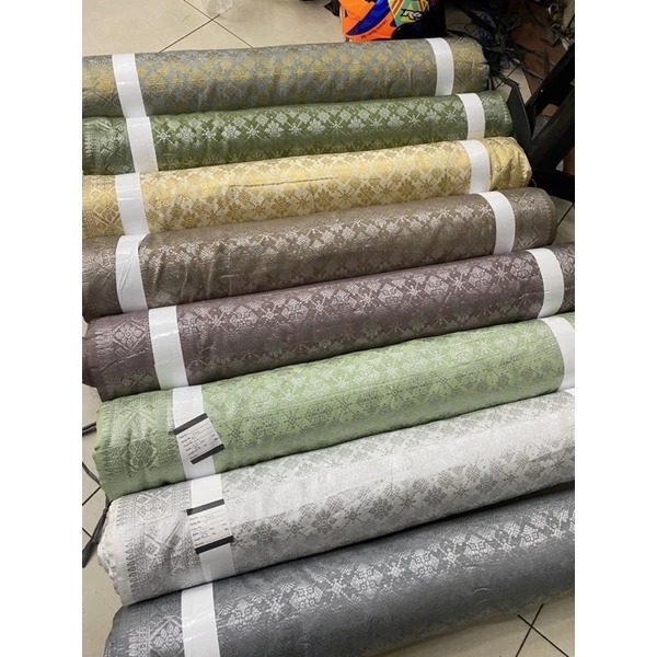 Kain Songket Palembang / Bahan Songket Premium / Kain Songket Palembang / Bahan songket meteran