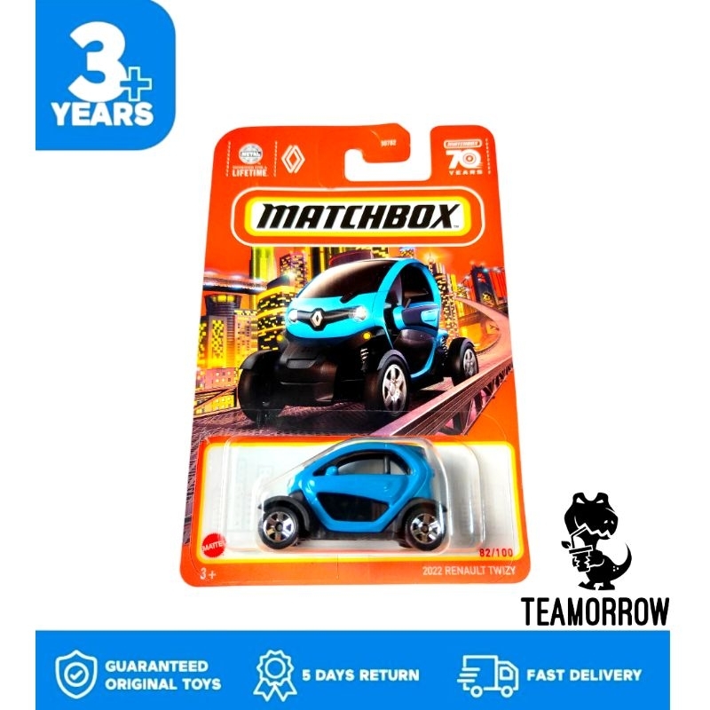 [T82] MATCHBOX 2022 RENAULT TWIZY