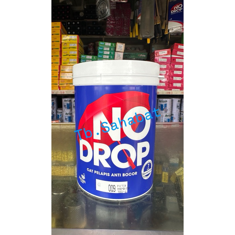 Cat NO DROP 1 KG | Cat anti bocor | Cat pelapis dinding anti bocor