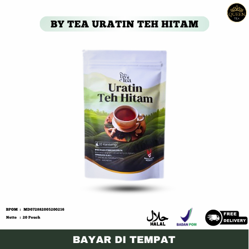 

URATIN TEH HITAM BYTEA MINUMAN KESEHATAN HERBAL ALAMI MEMBANTU MENURUNKAN ASAM URAT ORIGINAL BPOM