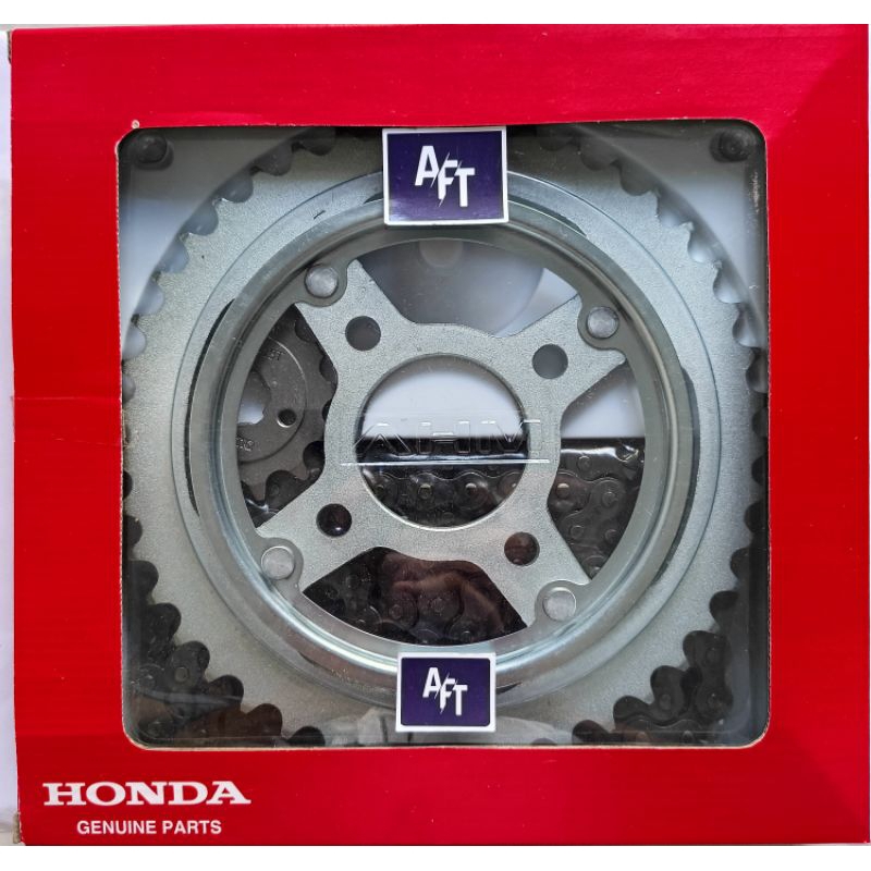 paket gear set + rantai motor KCJ Honda Tiger Revo Tiger lama Tiger new Tiger 2000 original