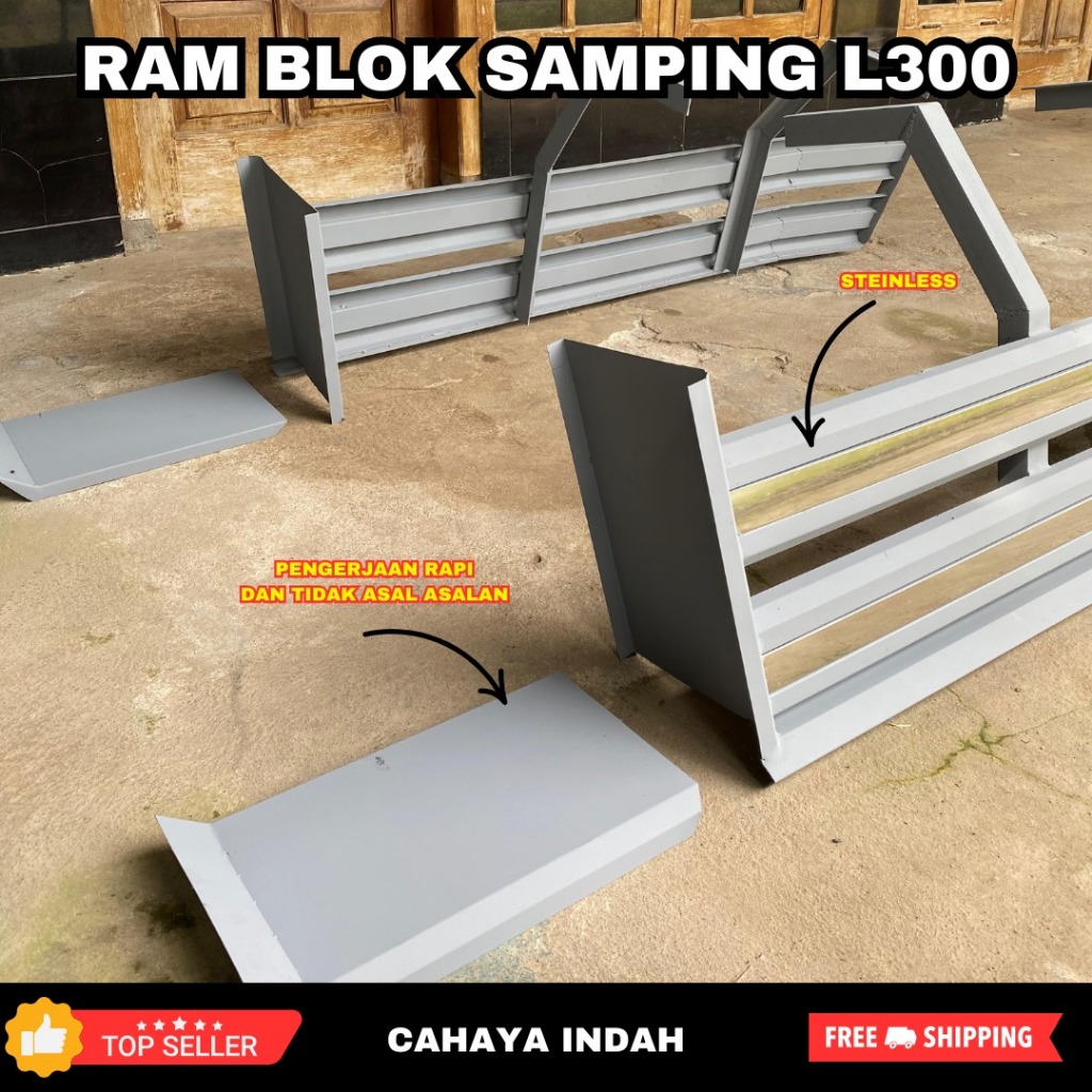 RAM BLOK SAMPING L300 PENGAMAN TRUK L300 BAHAN PLAT BESI
