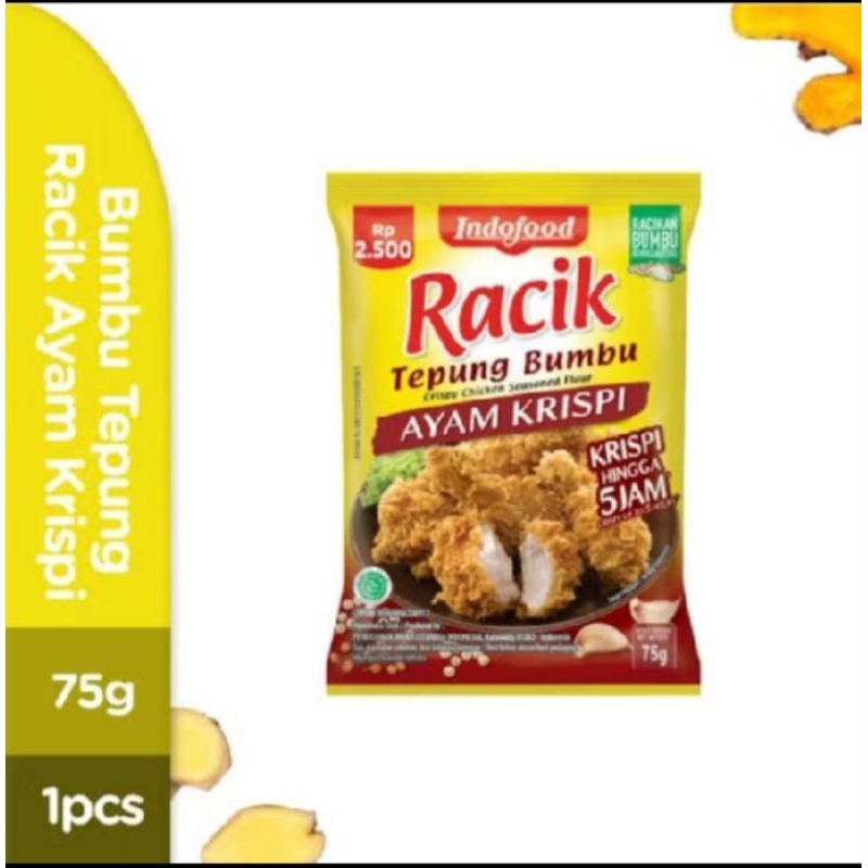 

racik tepung bumbu ayam crispi 75gr (1pcs)