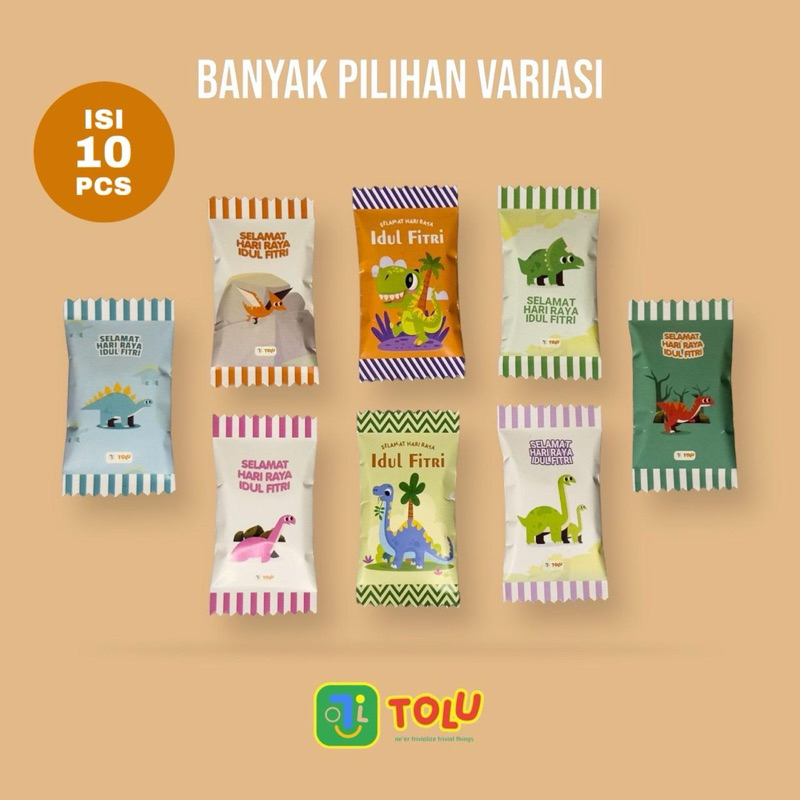 

Amplop Lebaran Bentuk Permen Isi 10 Pcs
