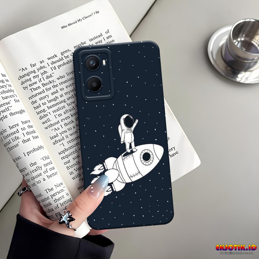 Case Oppo A96 - Casing Oppo A96 - Fashion Case - Silikon Oppo A96 - Motif Keren Dan Lucu - Softcase 