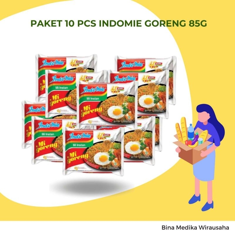 

[BISA KIRIM INSTAN] INDOMIE MIE GORENG INSTAN 85 GR