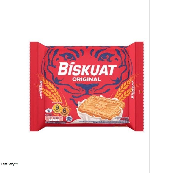 

BISKUAT Original 121gr cocok untuk cemilan berbagi dengan keluarga dan teman