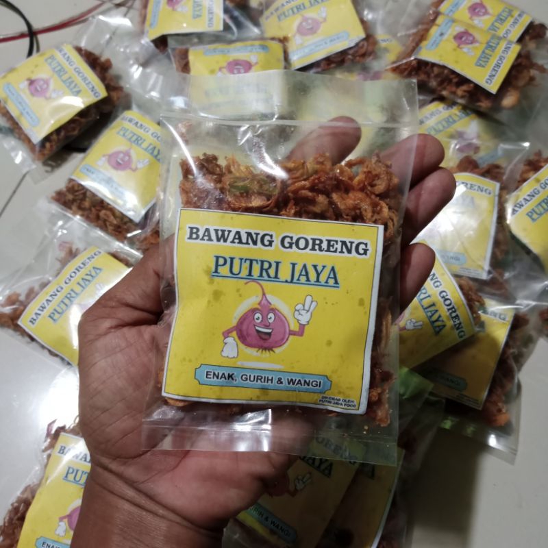 

Bawang Goreng Brebes Gurih Crispy Kualitas Premium Kemasan Ecer 35gr 35 Gram Grade A Tanpa Campuran Asli Bagor Brebes