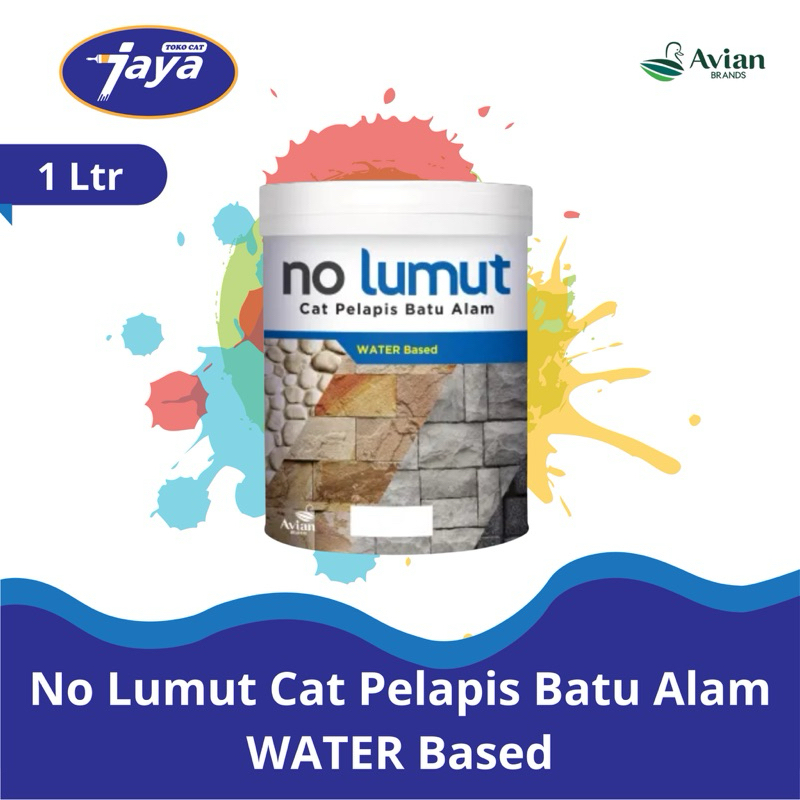 NO LUMUT WATER BASED CAT COATING VERNIS PELAPIS BATU ALAM GLOSS AVIAN BRANDS