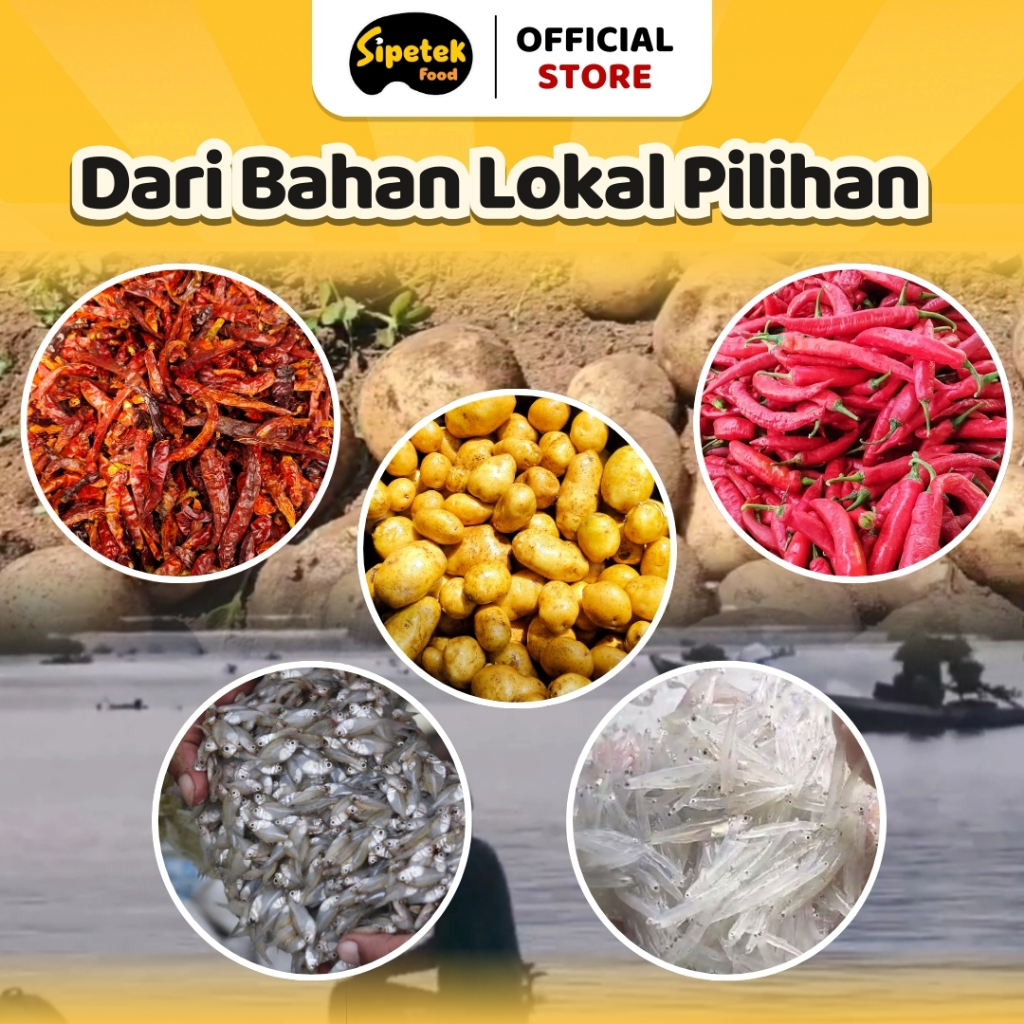 

RK01 Crispy Ikan Petek Kemasan Toples 240gr Sipetek Food
