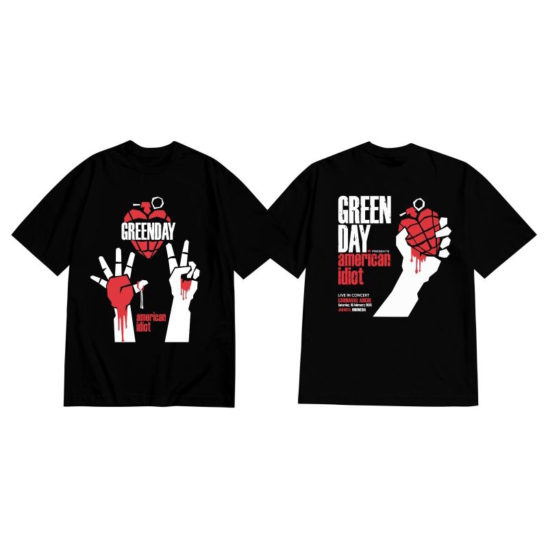 KAOS GREEN DAY AMERICAN IDIOT