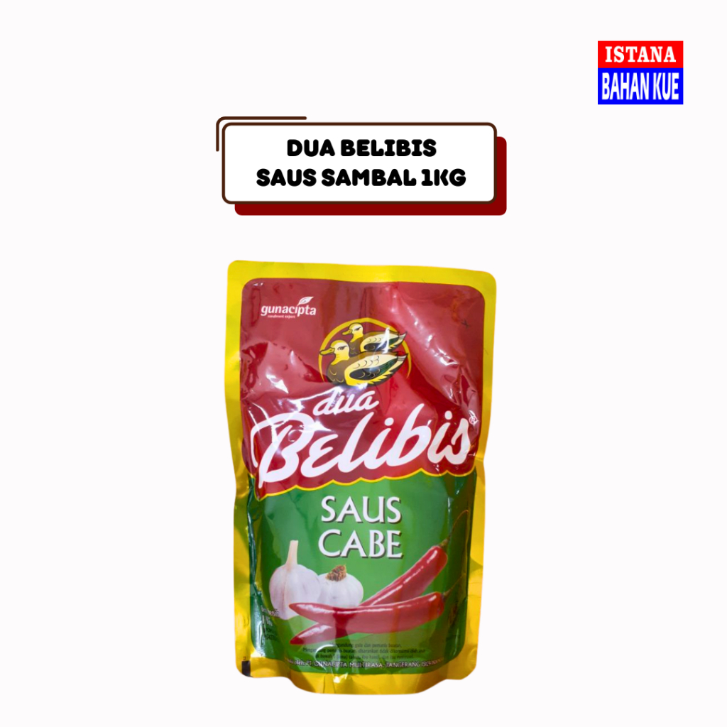 

DUA BELIBIS saus tomat 1kg | DUA BELIBIS saus sambal 1 kg