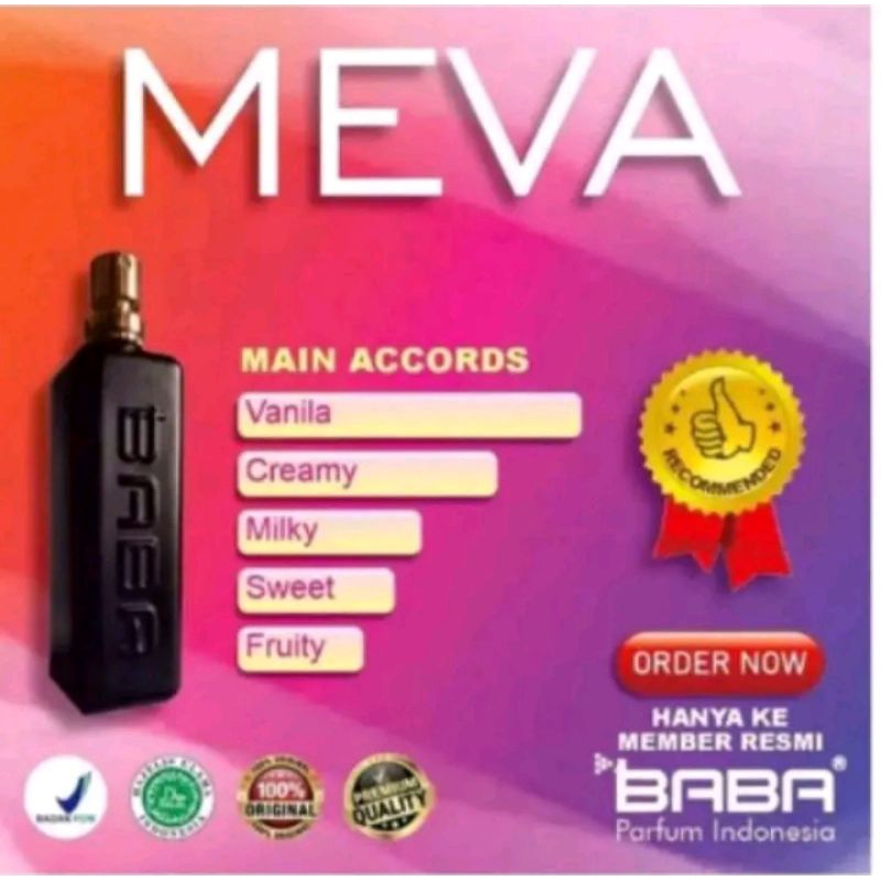 Aroma Meva Baba Parfum original Parfum Viral wangi Segar dan tahan lama