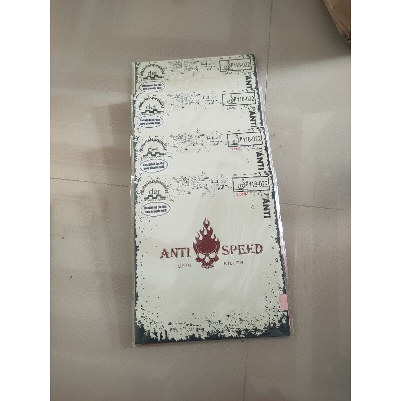 Der Materialspezialist Anti Speed