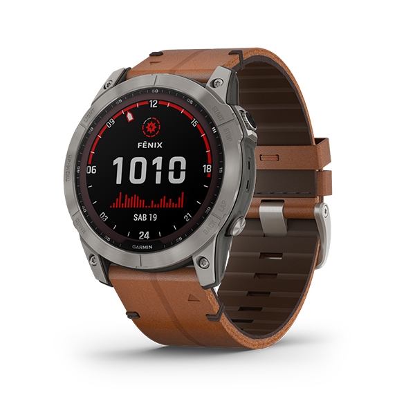 Garmin Fenix 7X Sapphire Solar - Brown Titanium