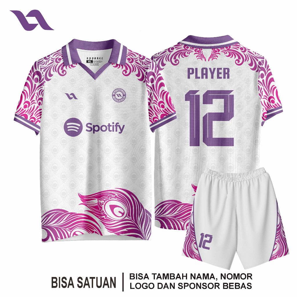 Baju Bola Futsal Printing Custom Nama Nomor Logo Sponsor | Jersey Futsal Custom Nama | Baju Futsal |